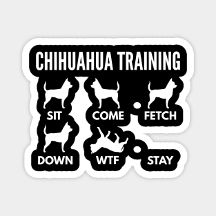 Chihuahua Training Chihuahua Tricks Magnet