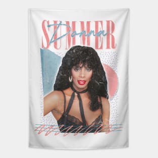 Donna Summer /\/ Retro Style Fan Art Design Tapestry