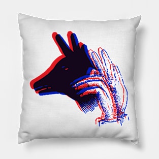 3D Shadow Puppet - DEER Pillow