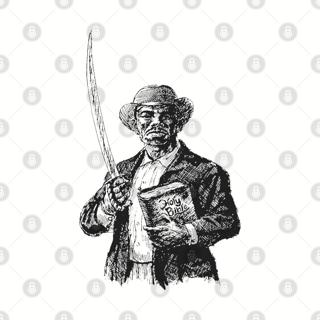 Nat Turner Sketch - American History, Anti Slavery, Anti Racist by SpaceDogLaika