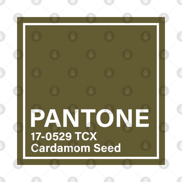 PANTONE 17-0529 TCX Cardamom Seed by princessmi-com