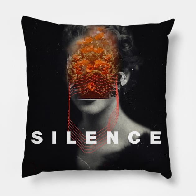 Silence Pillow by FrankMoth