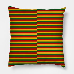 African Patterns with African Colors Pillow