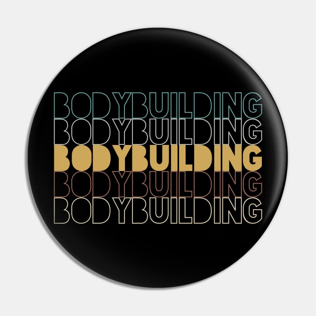 Bodybuilding Pin by Hank Hill