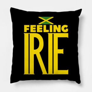 Feeling Irie Jamaican Slang Pillow