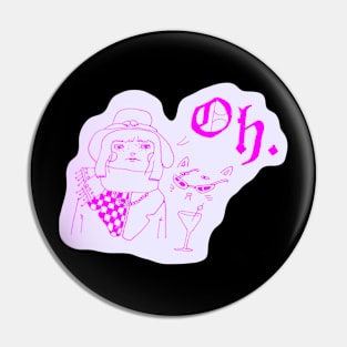 ✧ martini lady ✧ Pin