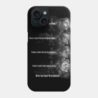 Keep Fighting - TeamFreeWill2.0 poster Phone Case