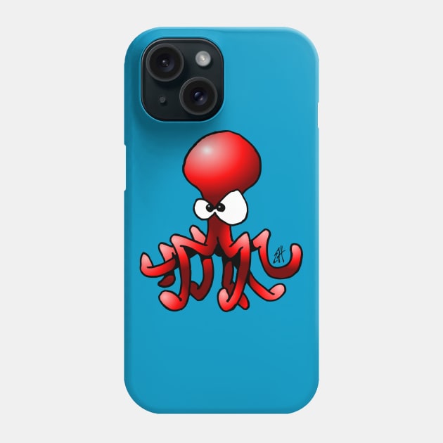 Octopus Phone Case by Cardvibes