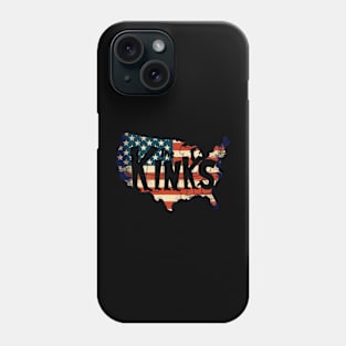 The Kinks Retro Flag Phone Case