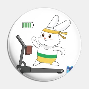 Gym bunny Pin