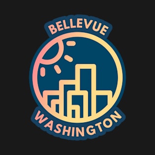 Bellevue Washington badge T-Shirt