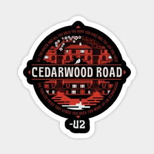 Cedarwood Road Magnet