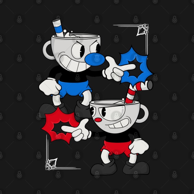 Cuphead Design - Dark by JCoulterArtist