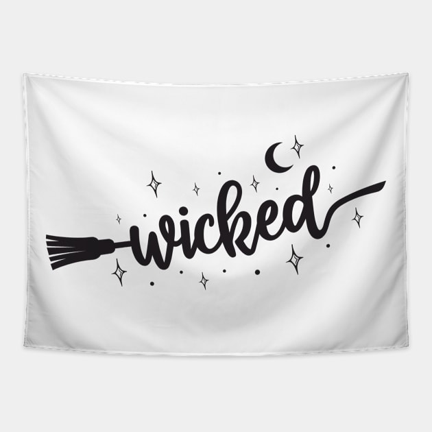 Wicked Night Tapestry by Ombre Dreams