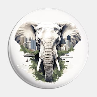 Majestic Elephant Animal Beauty Nature Wildlife Discovery Pin