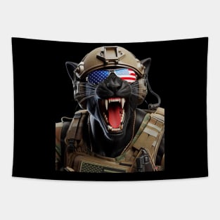 Patriot Panther by focusln Tapestry