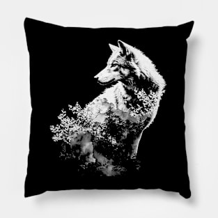 wolf Pillow