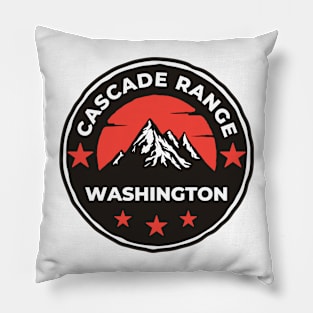 Cascade Range Washington - Travel Pillow