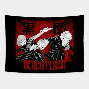 Black Flash - JJK Tapestry