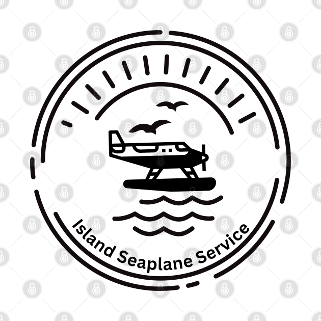 Seaplane Seal with Seagulls by Hayden Mango Collective 