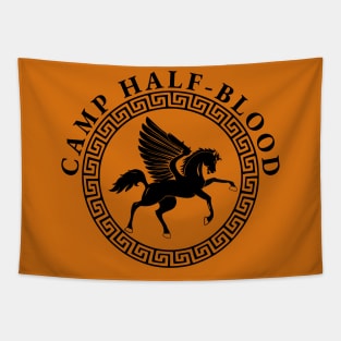 Camp half-blood accurate orange color logo percy jackson, Tapestry