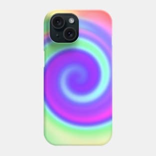 Trippy Spinny Rainbow Design Phone Case