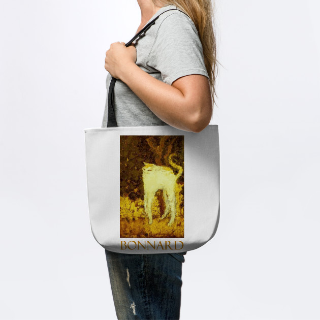 The White Cat 1894 By Pierre Bonnard Cats Tote Teepublic