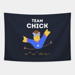 TEAM CHICK Tapestry