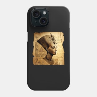 Egyptian Pharohs on Papyrus Phone Case