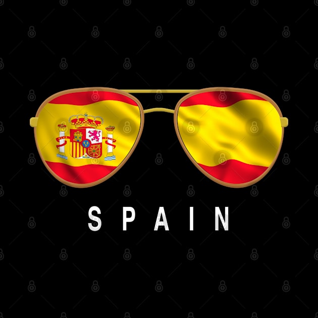 Spain Sunglasses, Spain Flag, Spain gift , Swedish, Swede, by JayD World