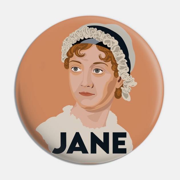 Jane Austen Pin by Obstinate and Literate