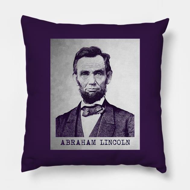 Vintage Abraham Lincoln Pillow by PallKris