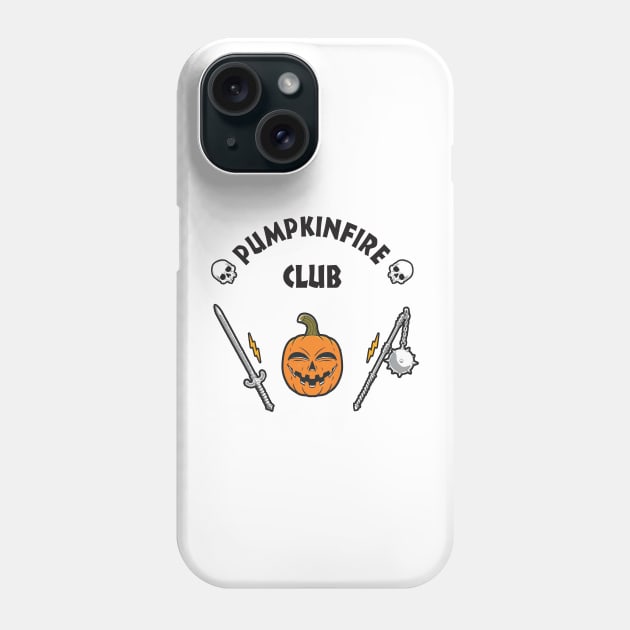 PUMPKINFIRE CLUB - ORANGE COLOR Phone Case by Dayat The Thunder