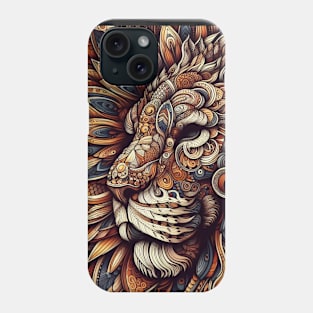 Fierce Lion Madala Phone Case