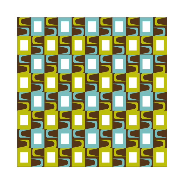 Mid Century Modern Pattern by Makanahele