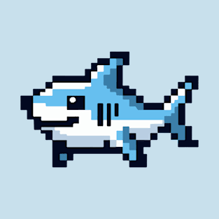 Pixelated Shark T-Shirt