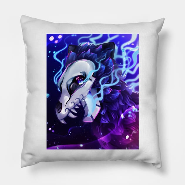 Necromancer Pillow by rocioam7