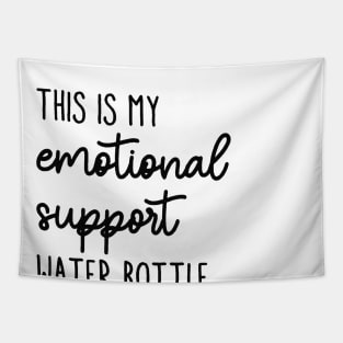 Emotional Support Water Bottle Please Do Not Pet Tapestry