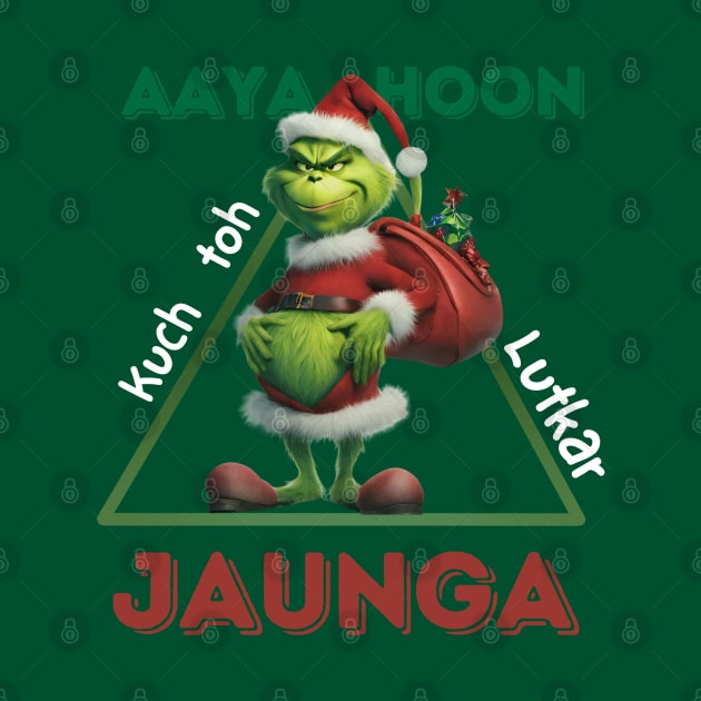 Aaya Hoon Kuch toh lutkar jaunga l Bollywood Dialogue l Andaz Apna Apna l Desi l Grinch by Swag Like Desi