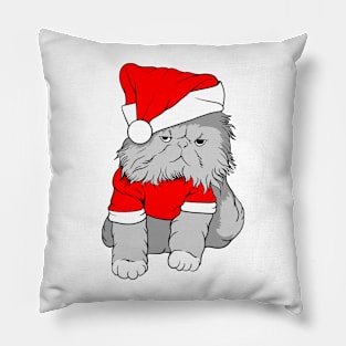 Christmas Kitty Pillow