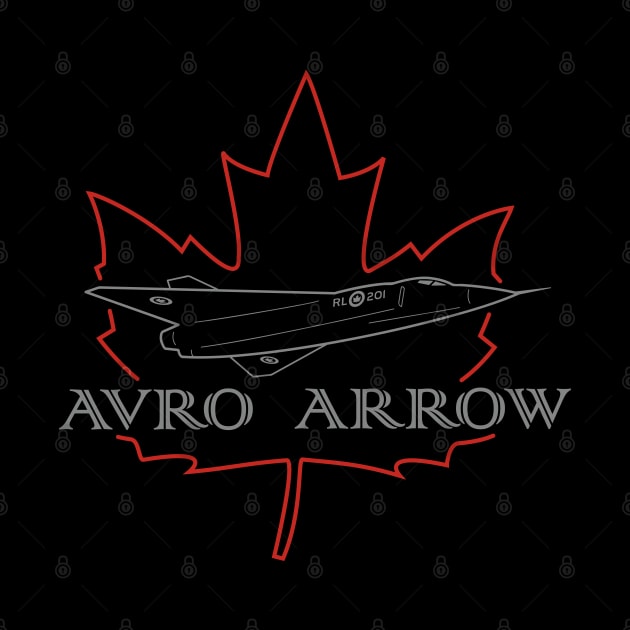 Avro Arrow - Silver Edition by earth angel