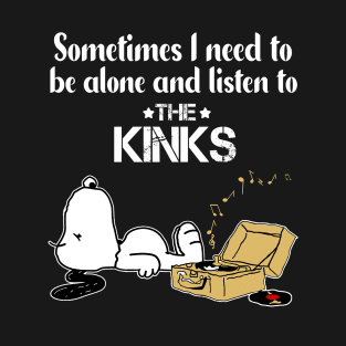 The Kinks // Aesthetic Vinyl Record Vintage // T-Shirt