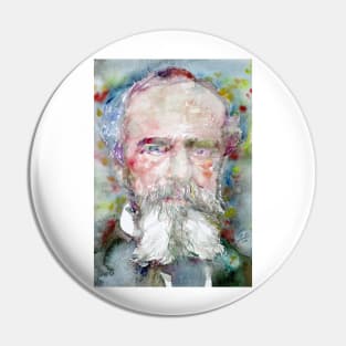 WILLIAM JAMES watercolor portrait .3 Pin