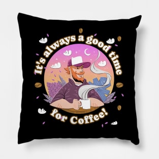 It's always a good time for Coffee! Pillow