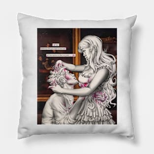 LeoSaya statue v2 Pillow