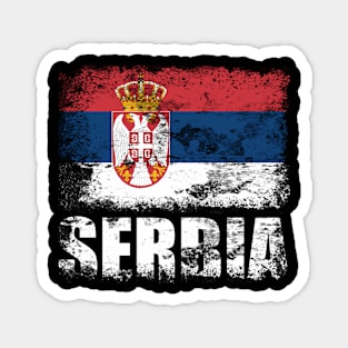 Serbia Flag Serbian Flag Magnet