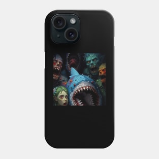 Monsters under my bed Phone Case