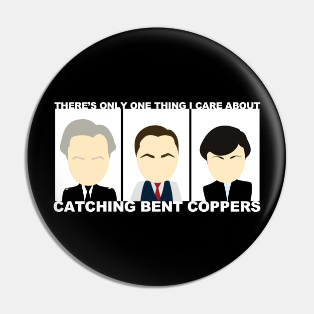 Bent Coppers Pin by NerdShizzle