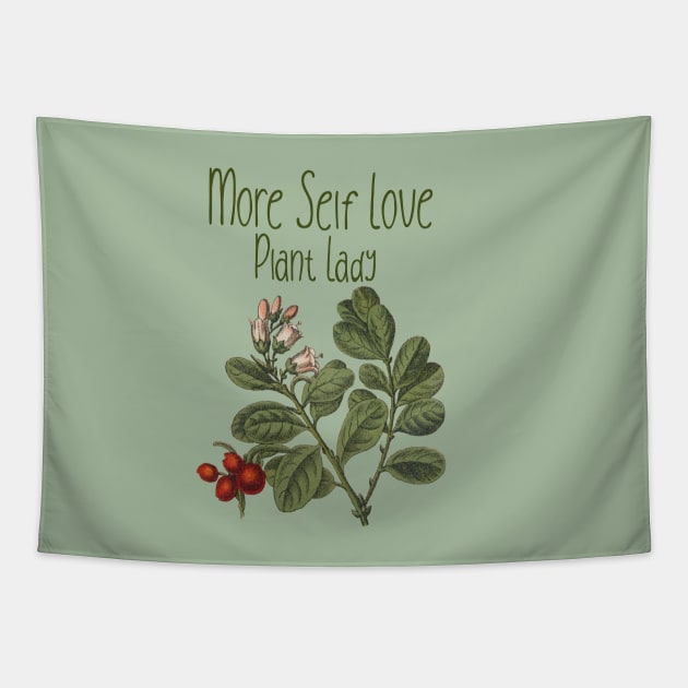 more self love plant lady, self care, Tapestry by MarJul