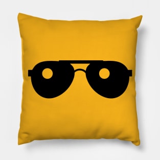 Cool sunglasses serif Pillow